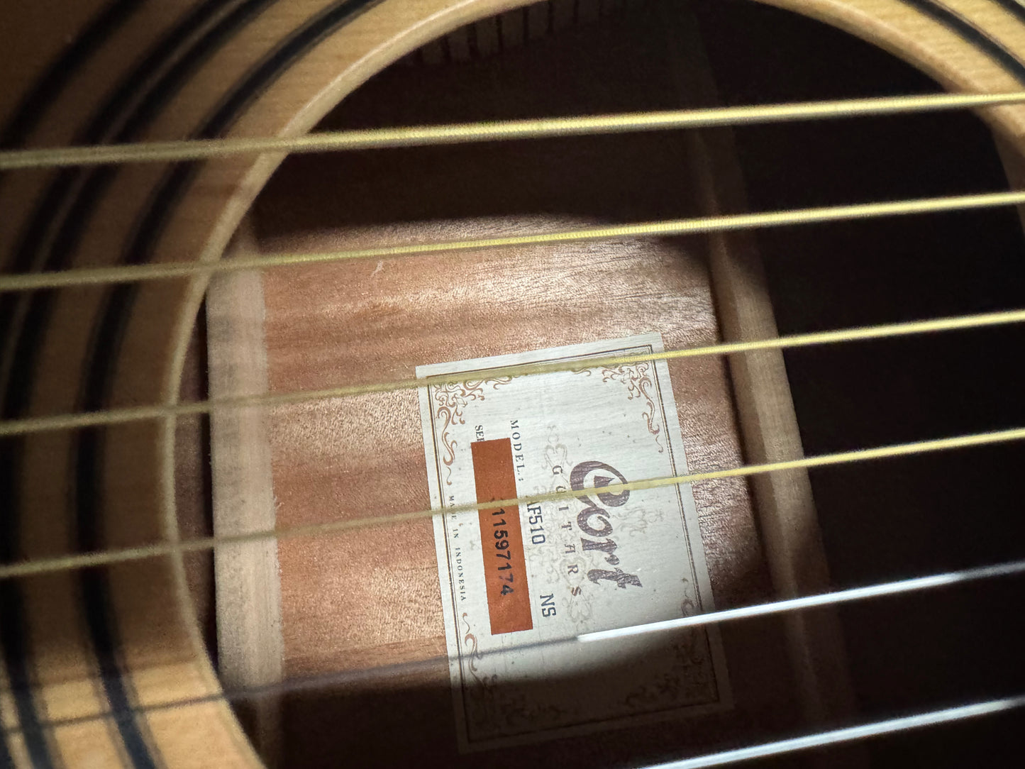 Cort Acoustic Guitar Concert size.