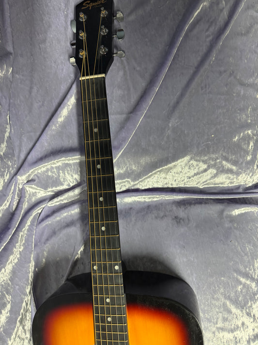 Acoustic Guitar repaired and setup.