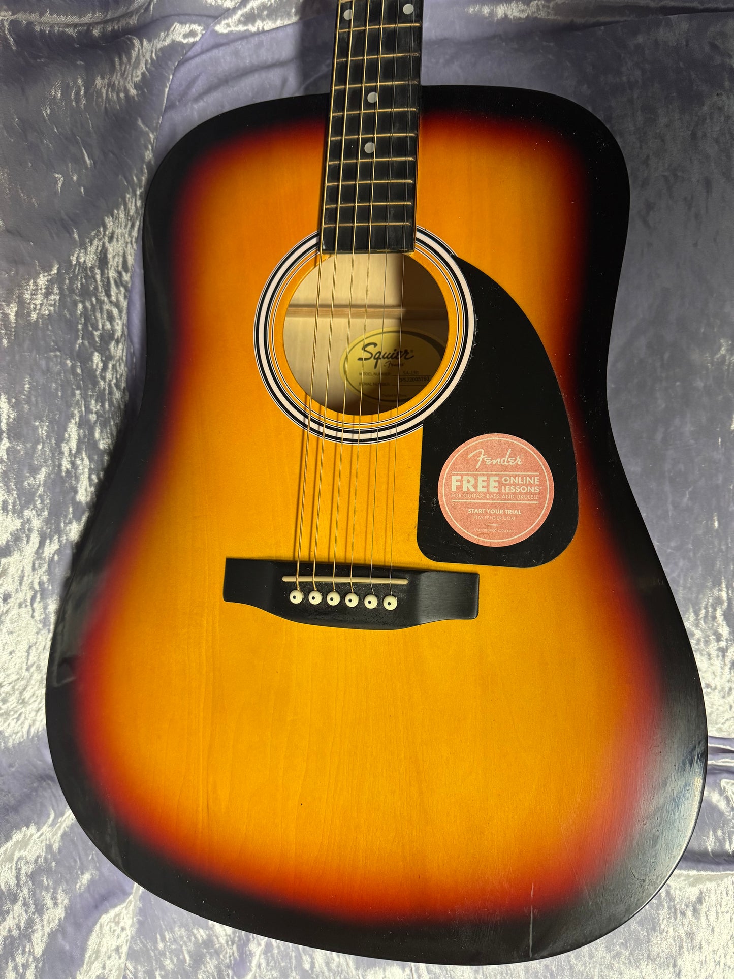 Acoustic Guitar repaired and setup.